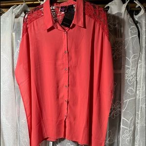 Button down blouse.  New with tags.